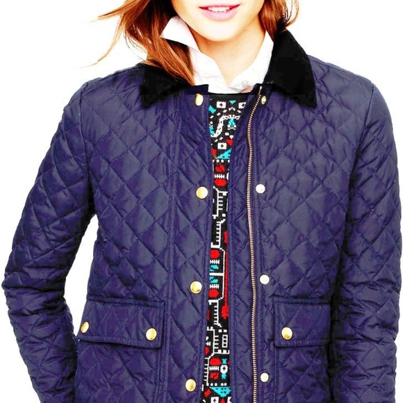 j crew navy jacket